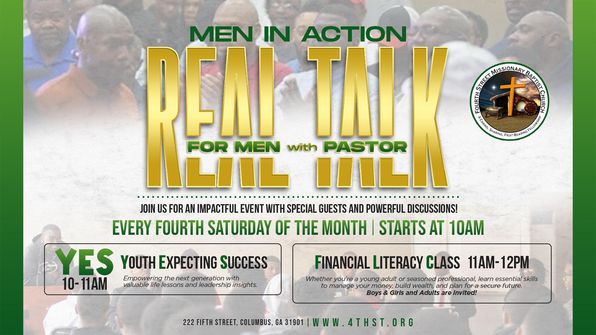 Real Talk for Men with Pastor